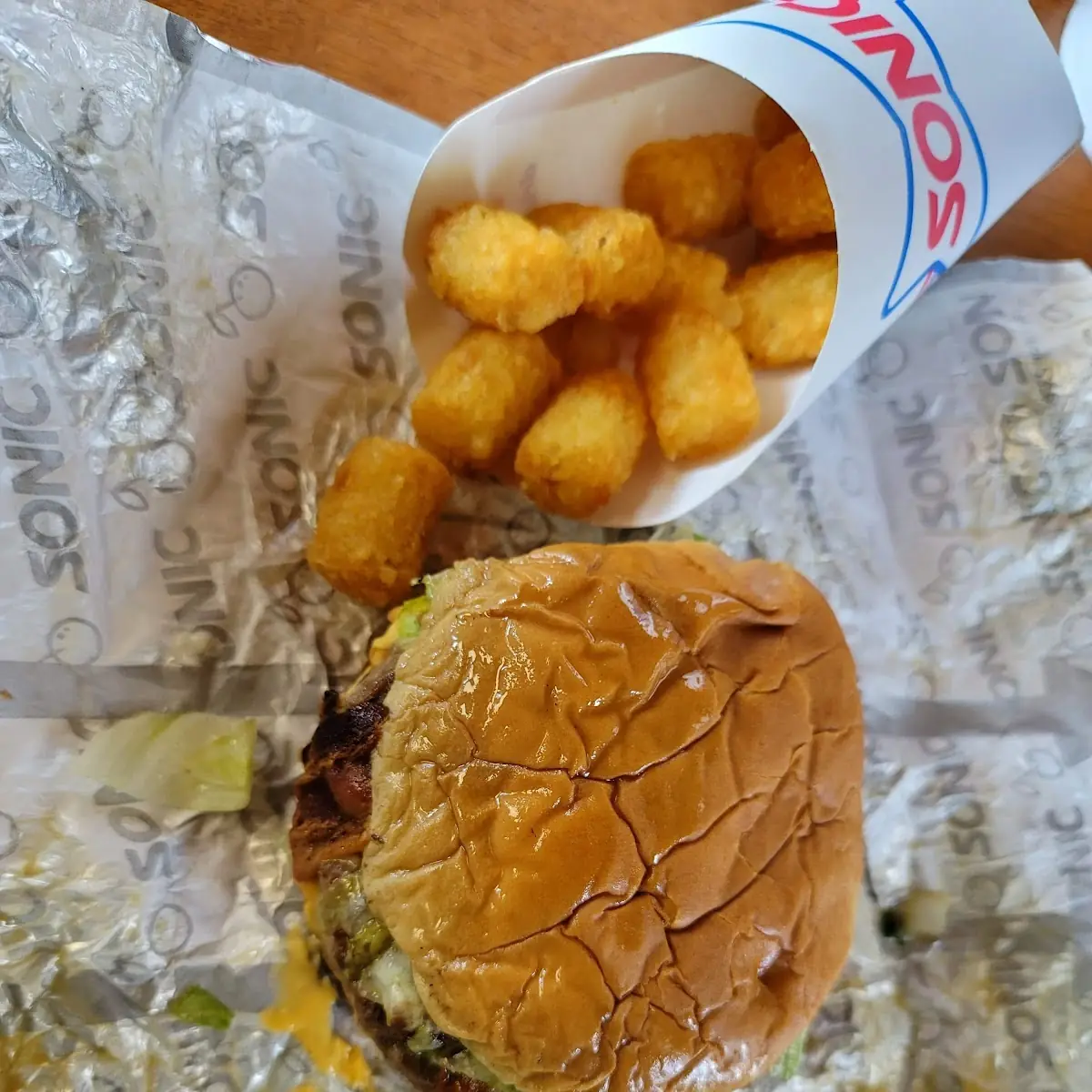 Double Bacon Green Chili Cheeseburger