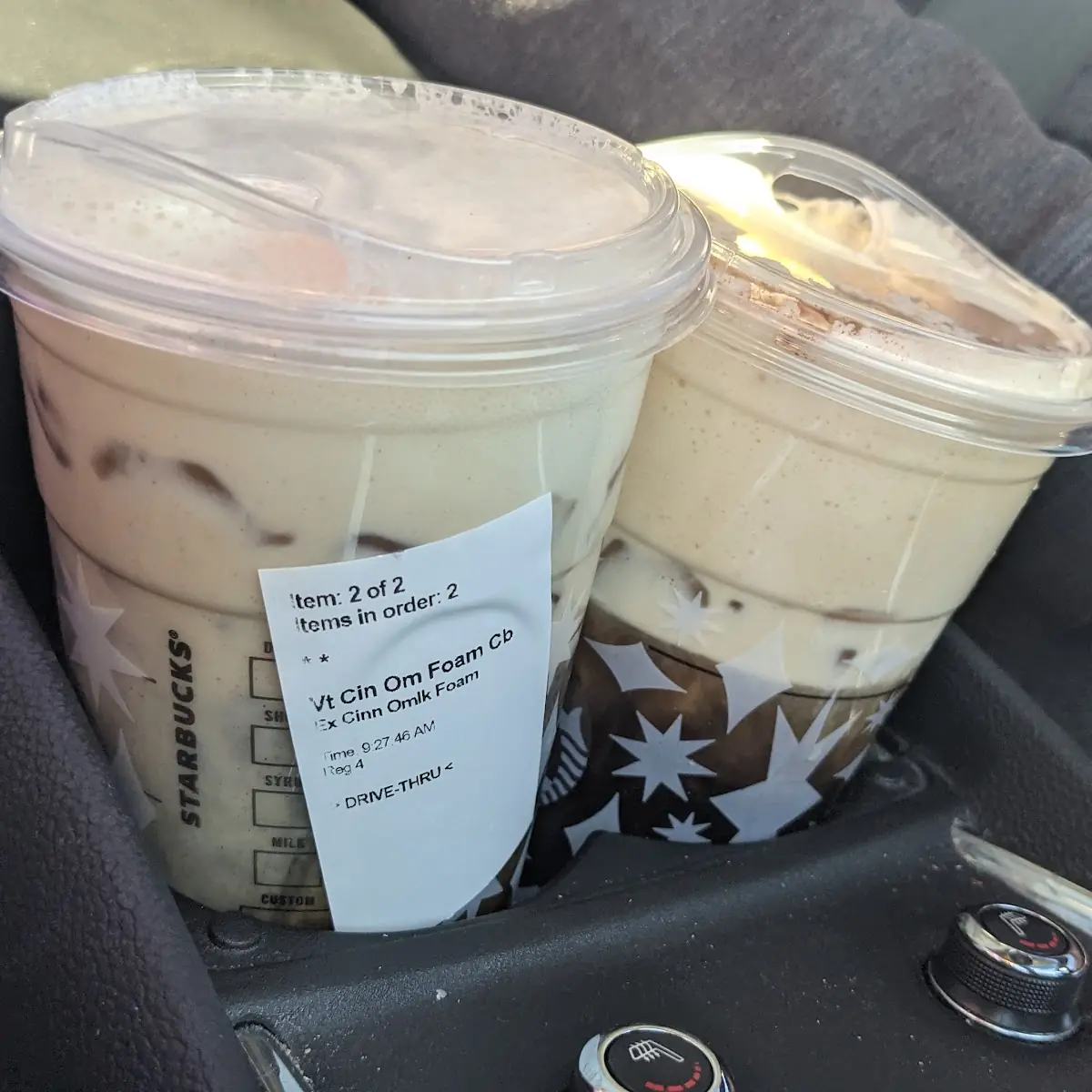Cold Brew with Oat Milk Foam
