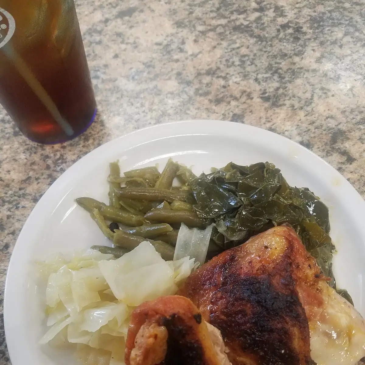 Baked Chicken Cabbage Green Beans
