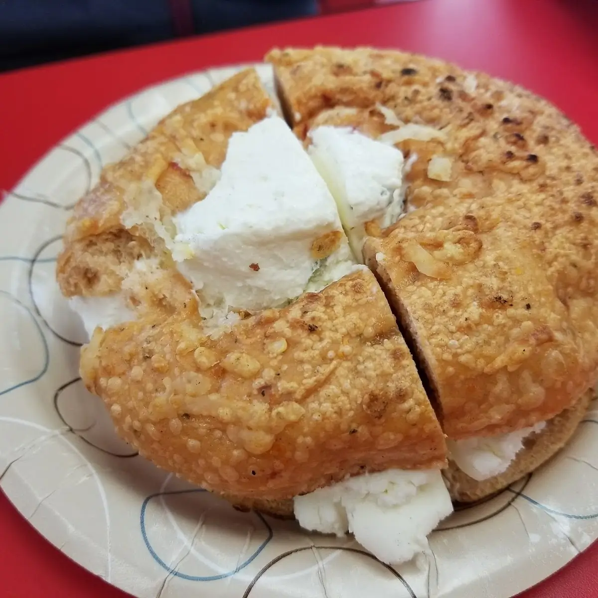 Asiago Bagel