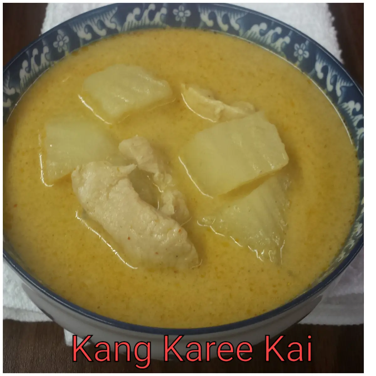 Thai Yellow Curry Chicken