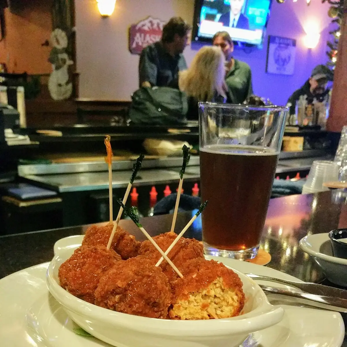 Buffalo Chicken Poppers