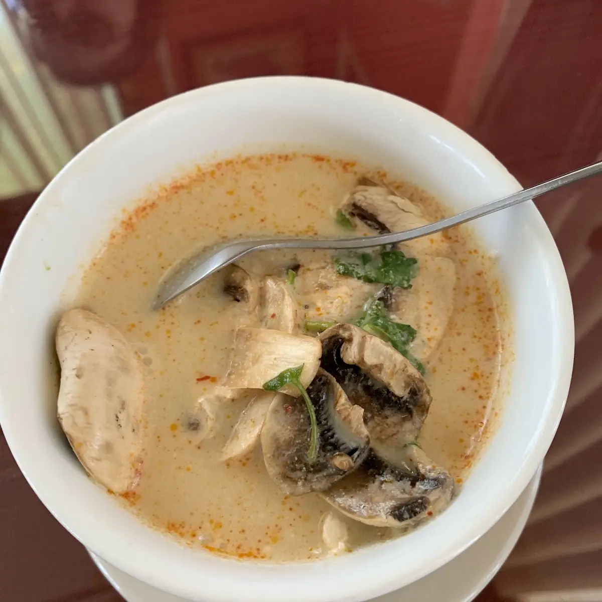 Tom Kha with Chicken