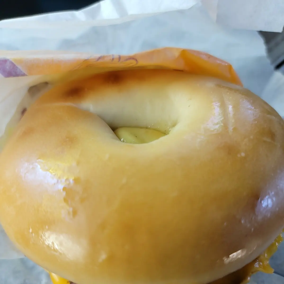 Bacon Egg Cheese Bagel