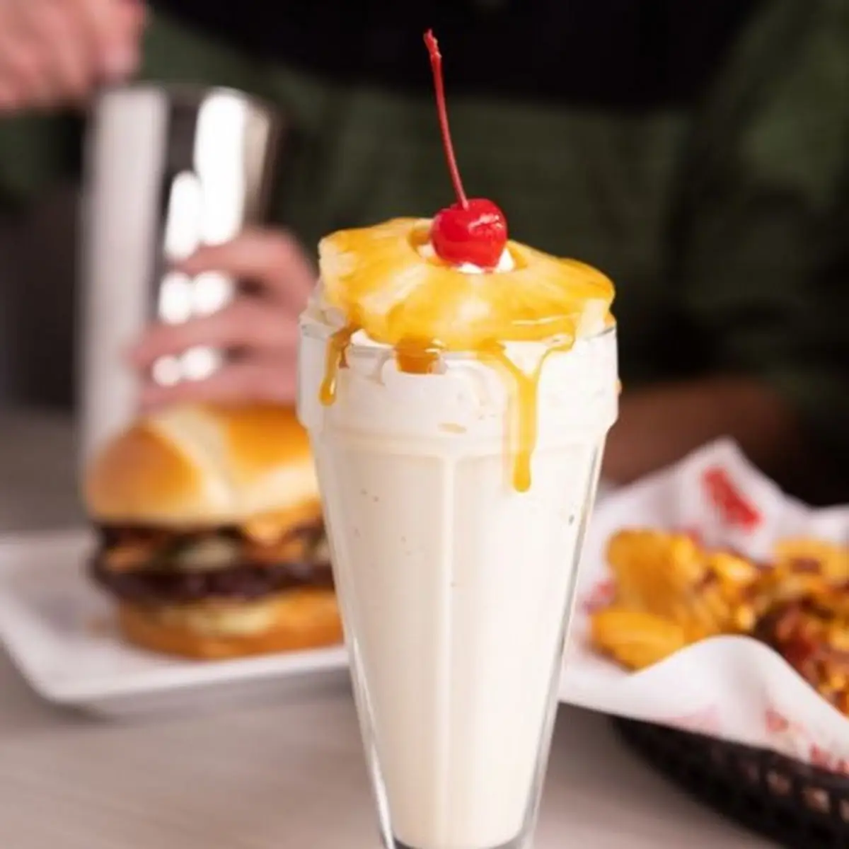 Salted Caramel Milkshake