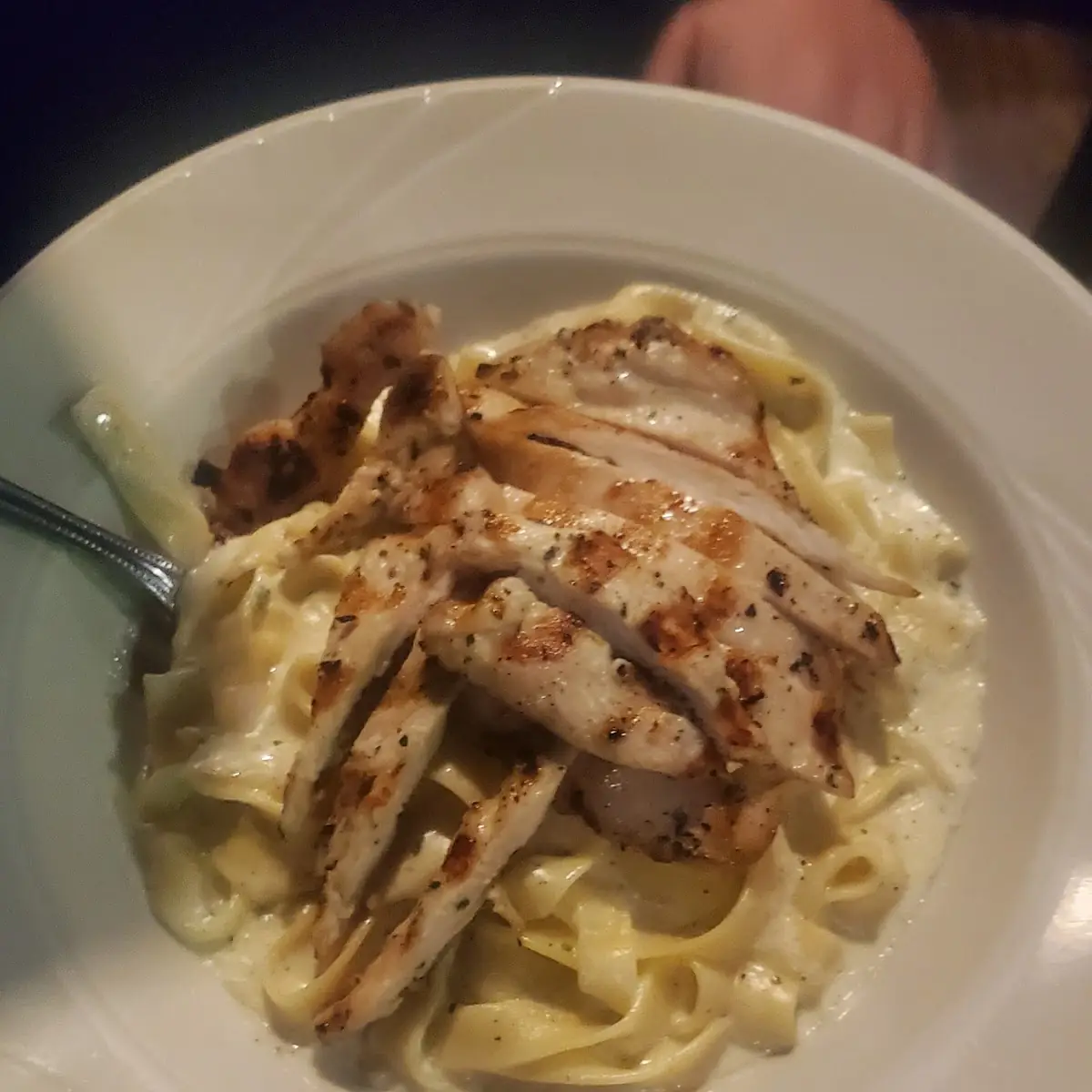 Chicken Alfredo with Fettuccine