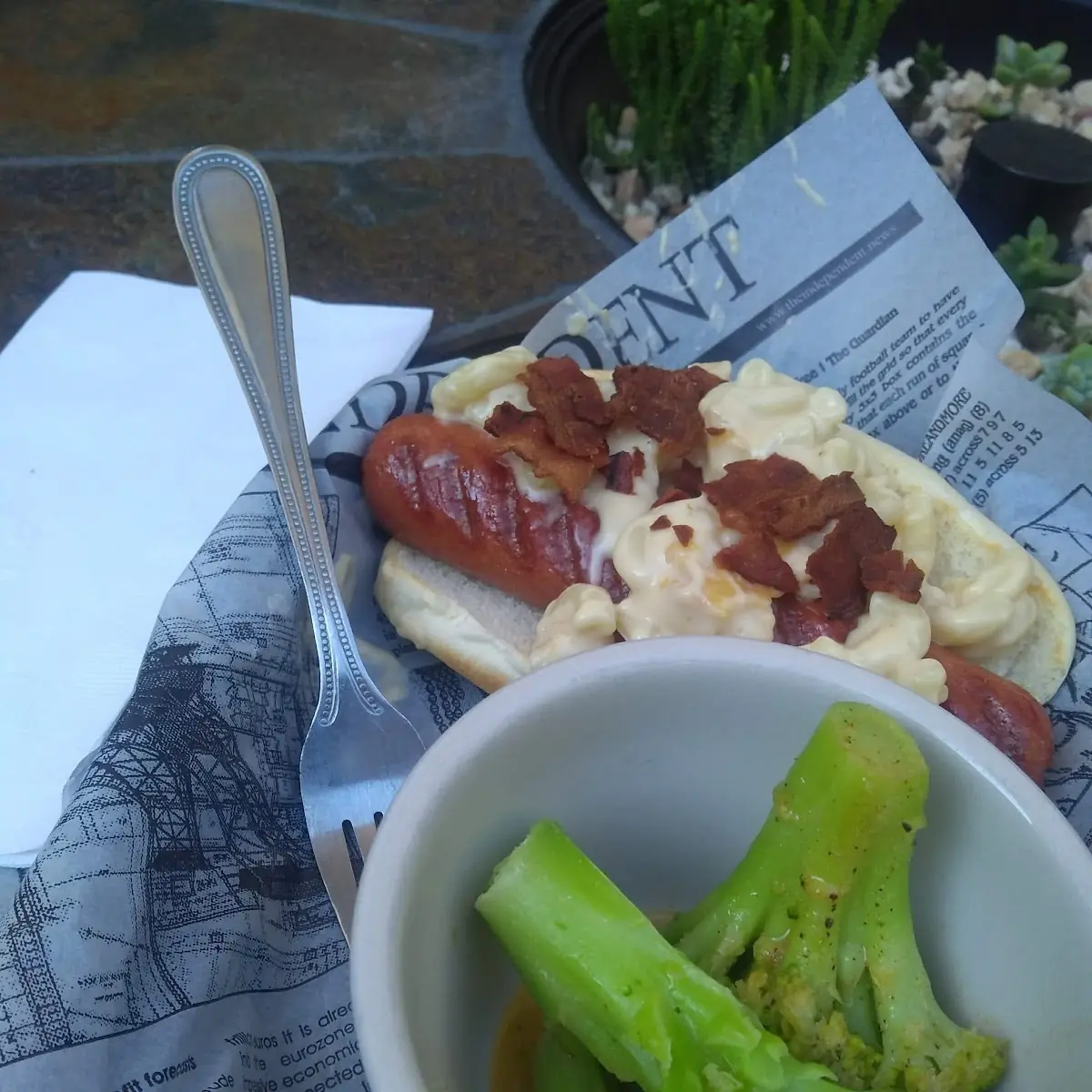 Mac N Cheese Hot Dog