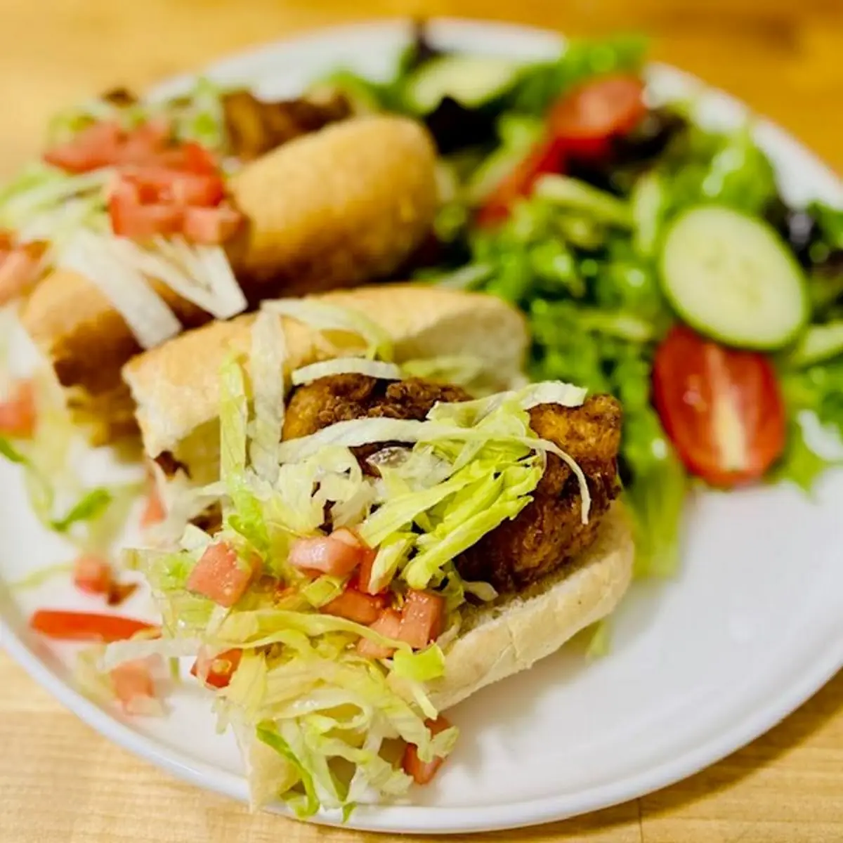 Crispy Cod PO Boy