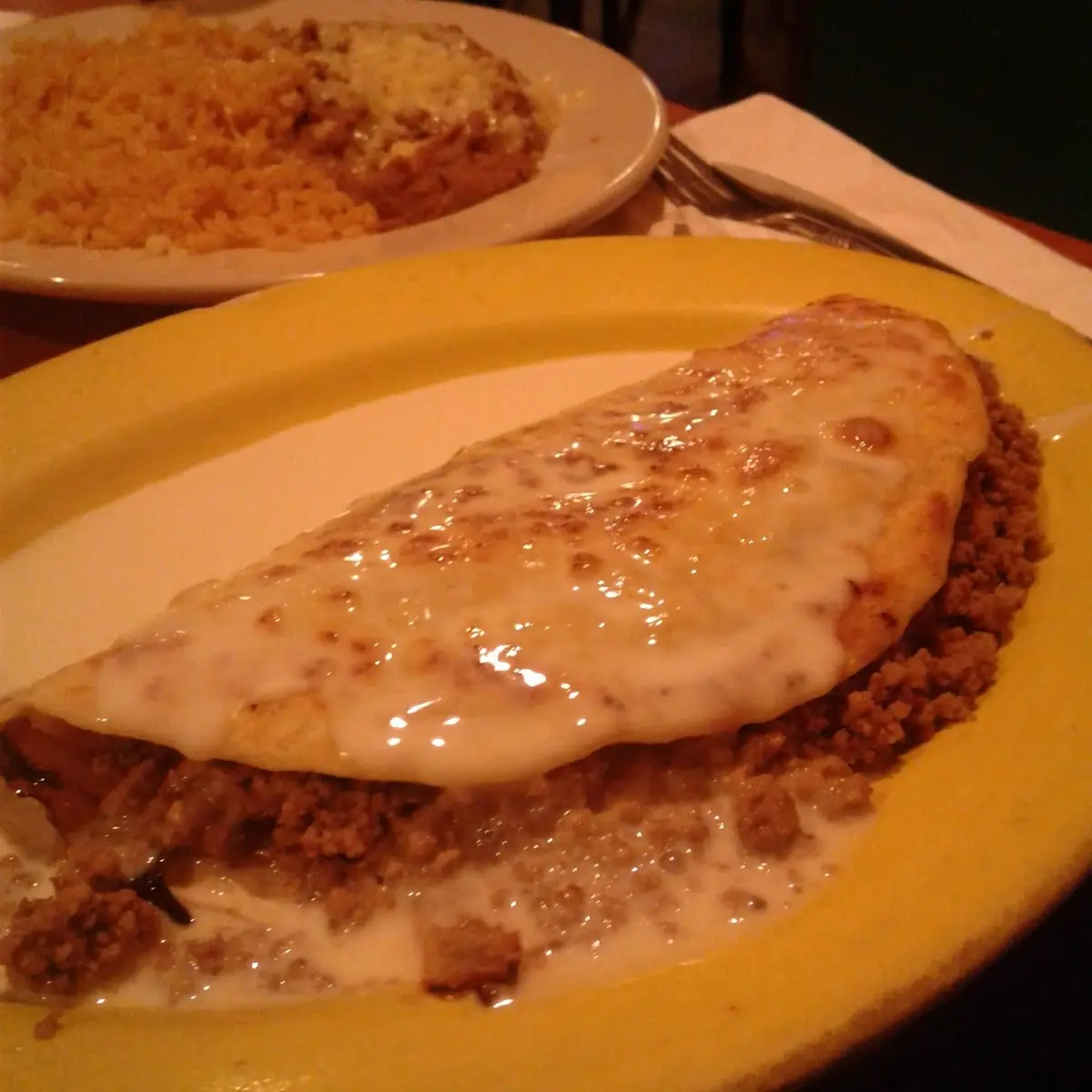 Ground Beef with Vegetables Quesadilla