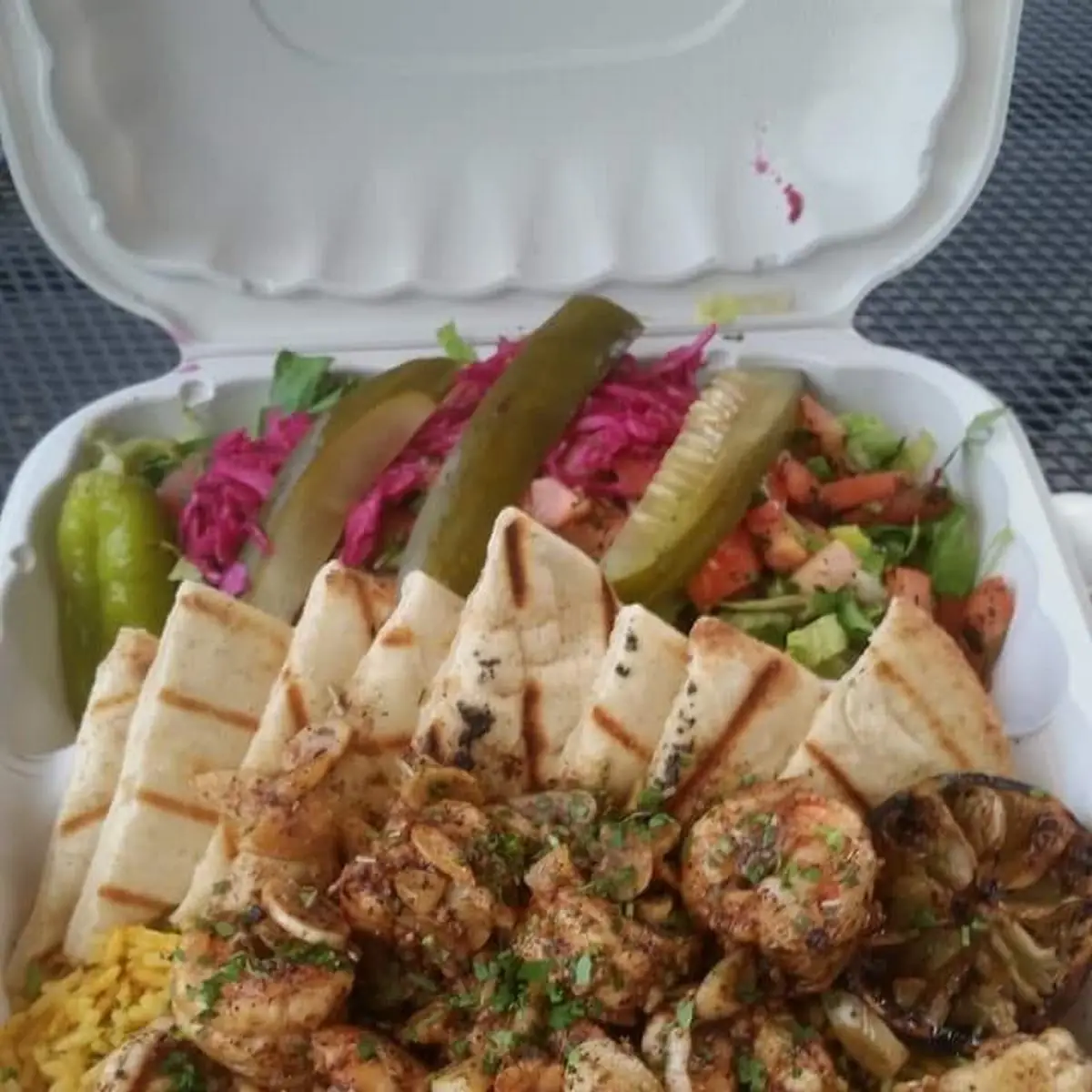 Gyro or Chicken Shawarma Salad