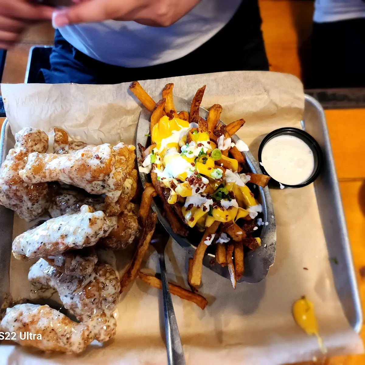 Garlic Wings Combo