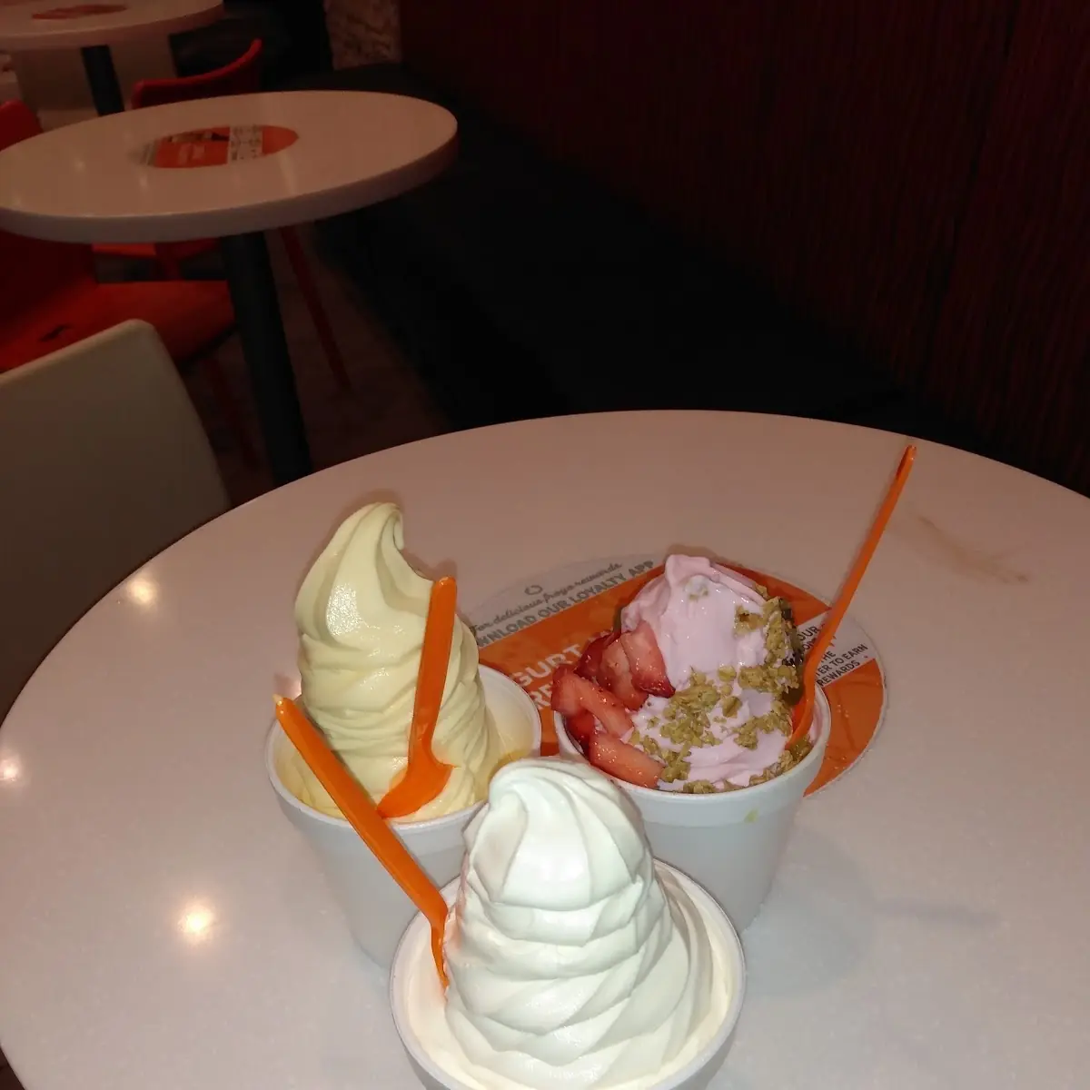 Strawberry Pineapple and Double Cheese Cake
