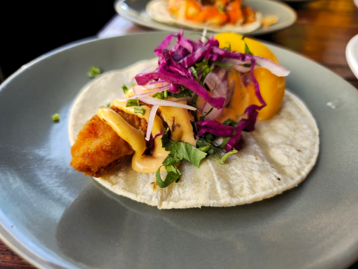 Crispy Fish Taco, Street Taste