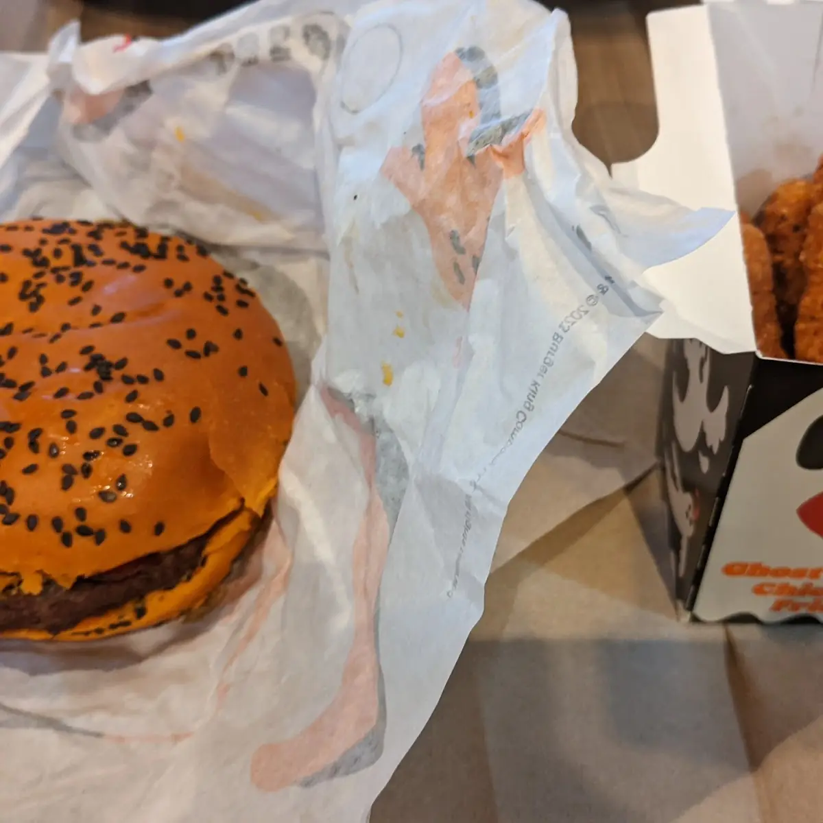 Ghost Pepper Whopper and Ghost Pepper Chicken Fries