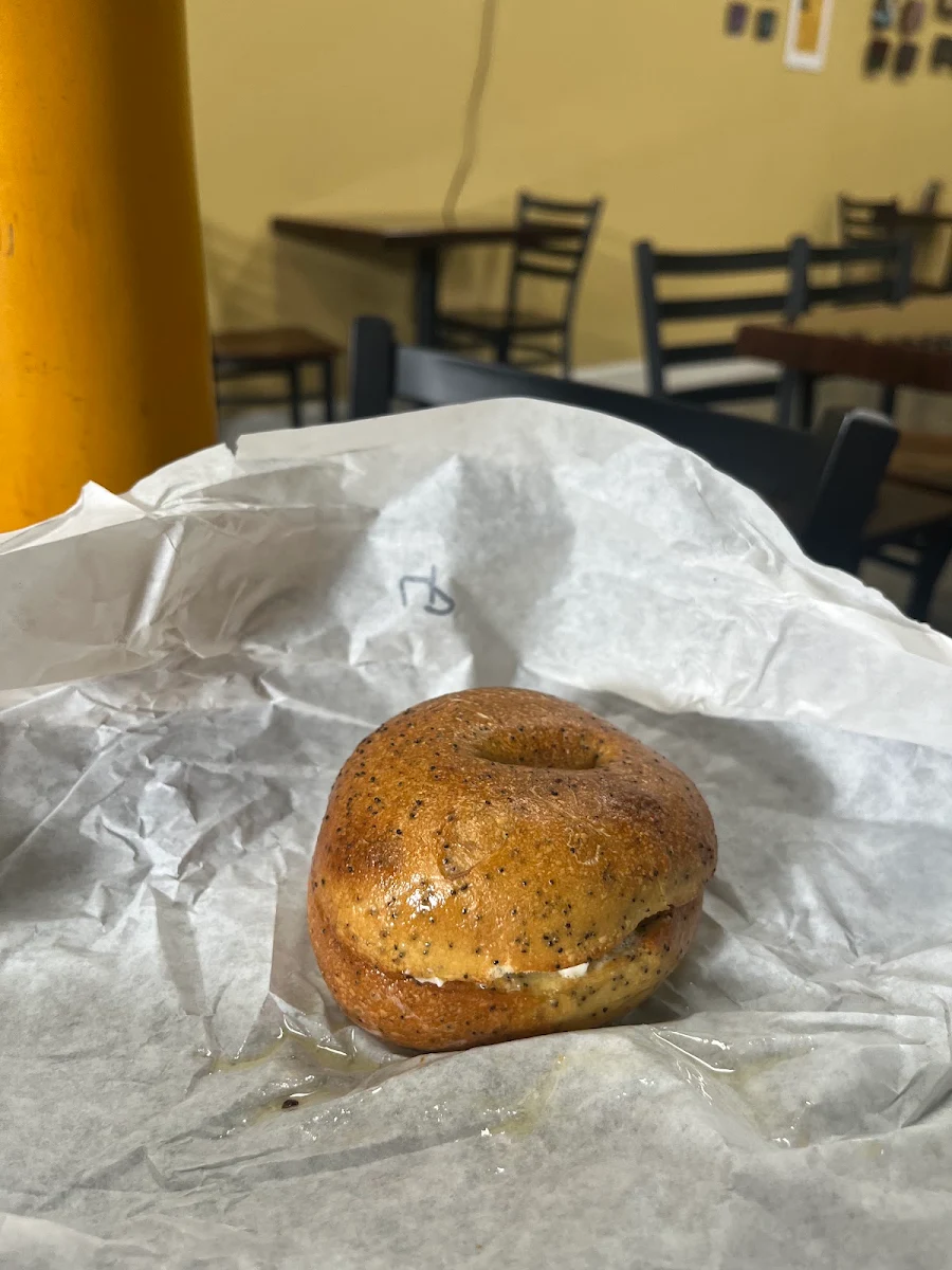 Lemon Poppy Seed Bagel