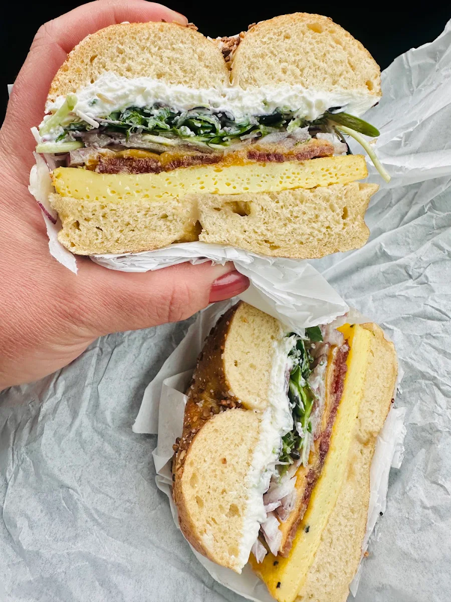 The Classic Bagel Sandwich