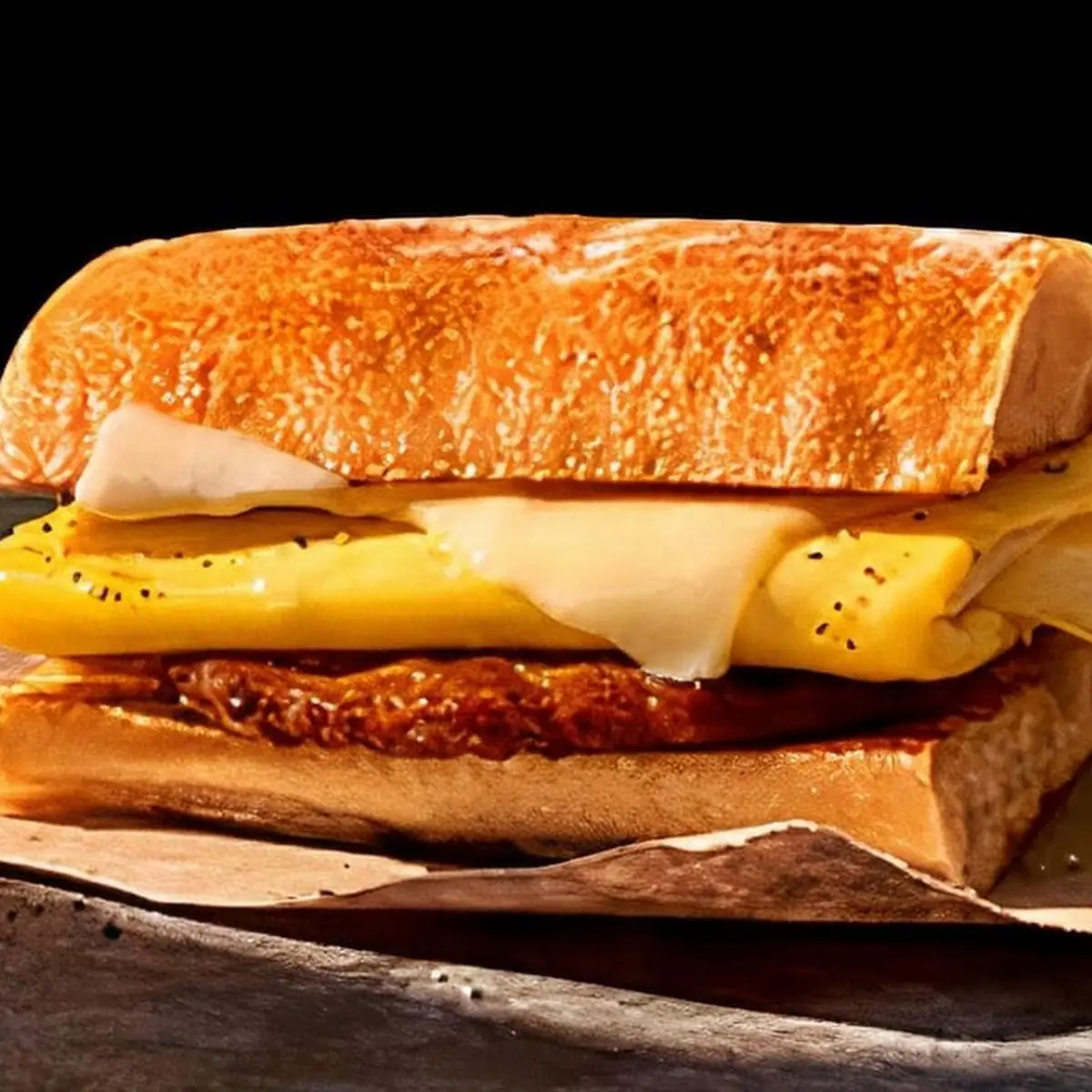 Ciabatta Bacon Egg & Cheese Sandwich