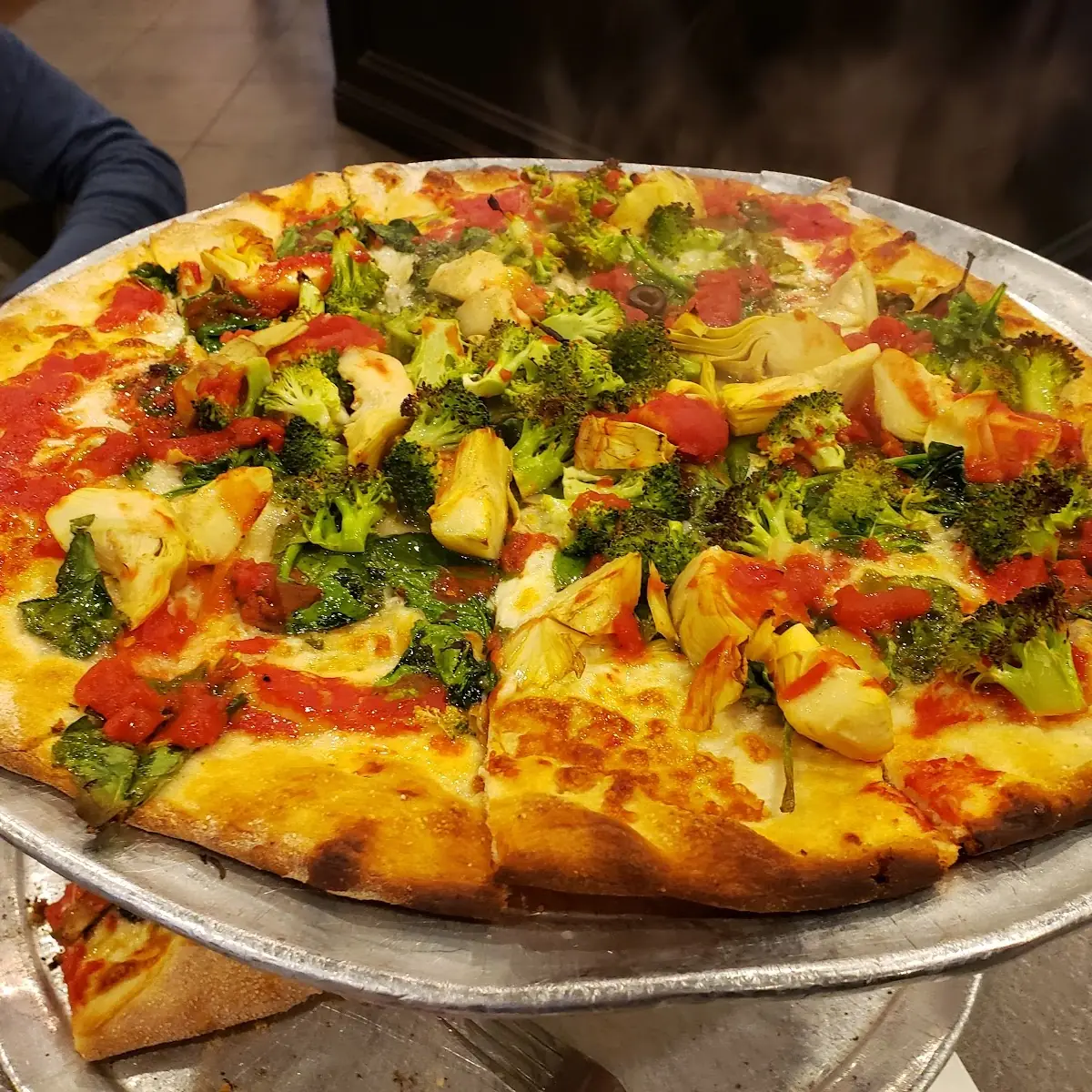 Tomato Pie Artichoke Hearts Broccoli