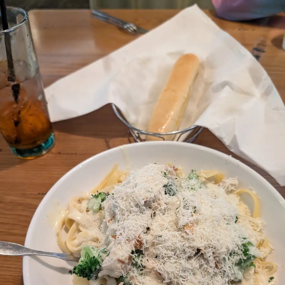 Fettuccine Alfredo with Chicken