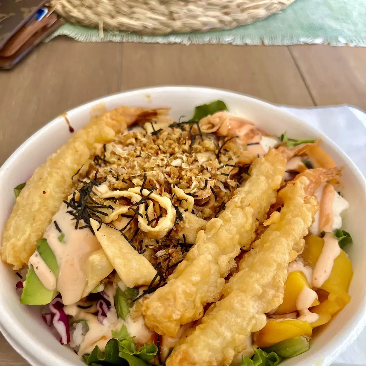 Shrimp Tempura Bowl
