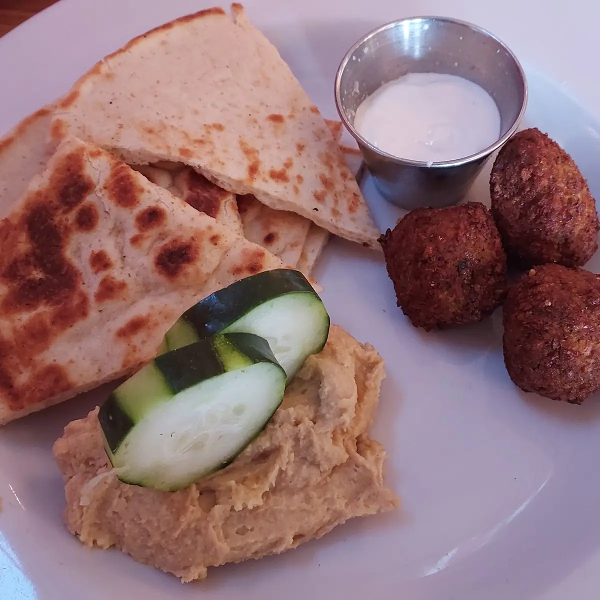 Hummus & Falafel Appetizer