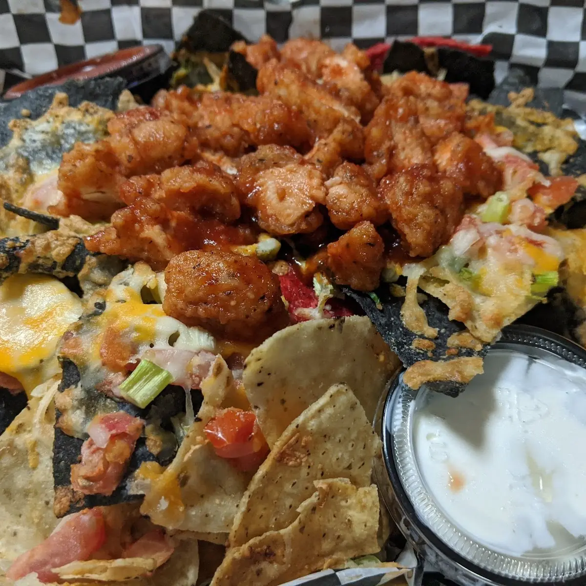 Buffalo Chicken Nachos