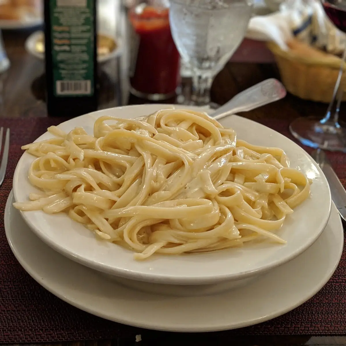 Fettuccine Alfredo