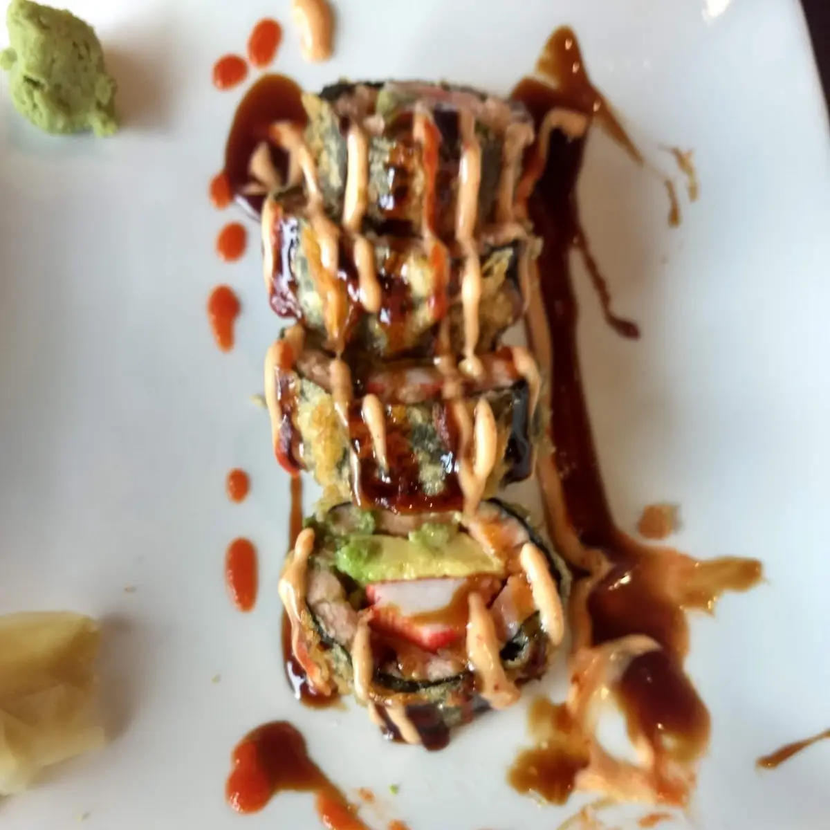 Crab Dragon Roll