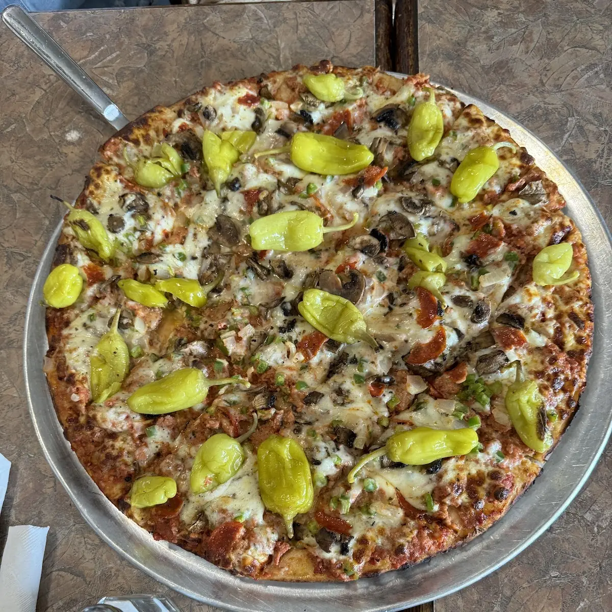 Around the World Pizza