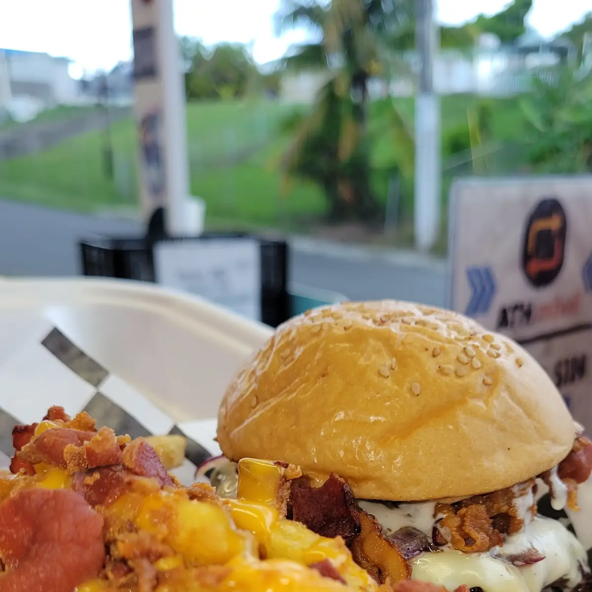 Bacon Swiss Burger