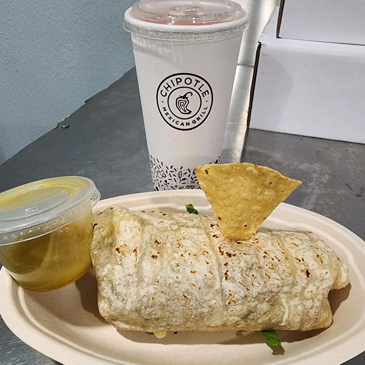 Chipotle Honey Chicken Burrito