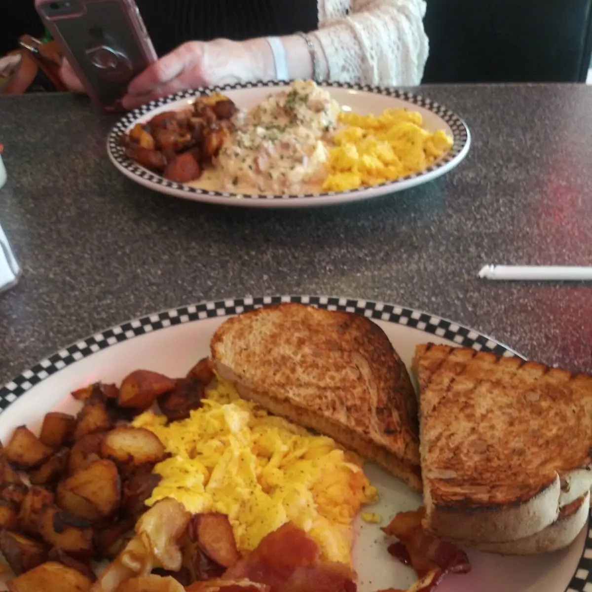 Scrambled Eggs with Home Fries