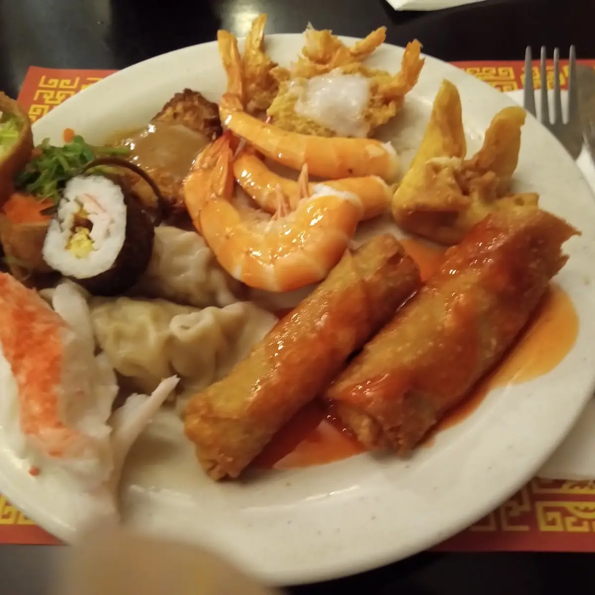 Fried Shrimp and Boiled Shrimp