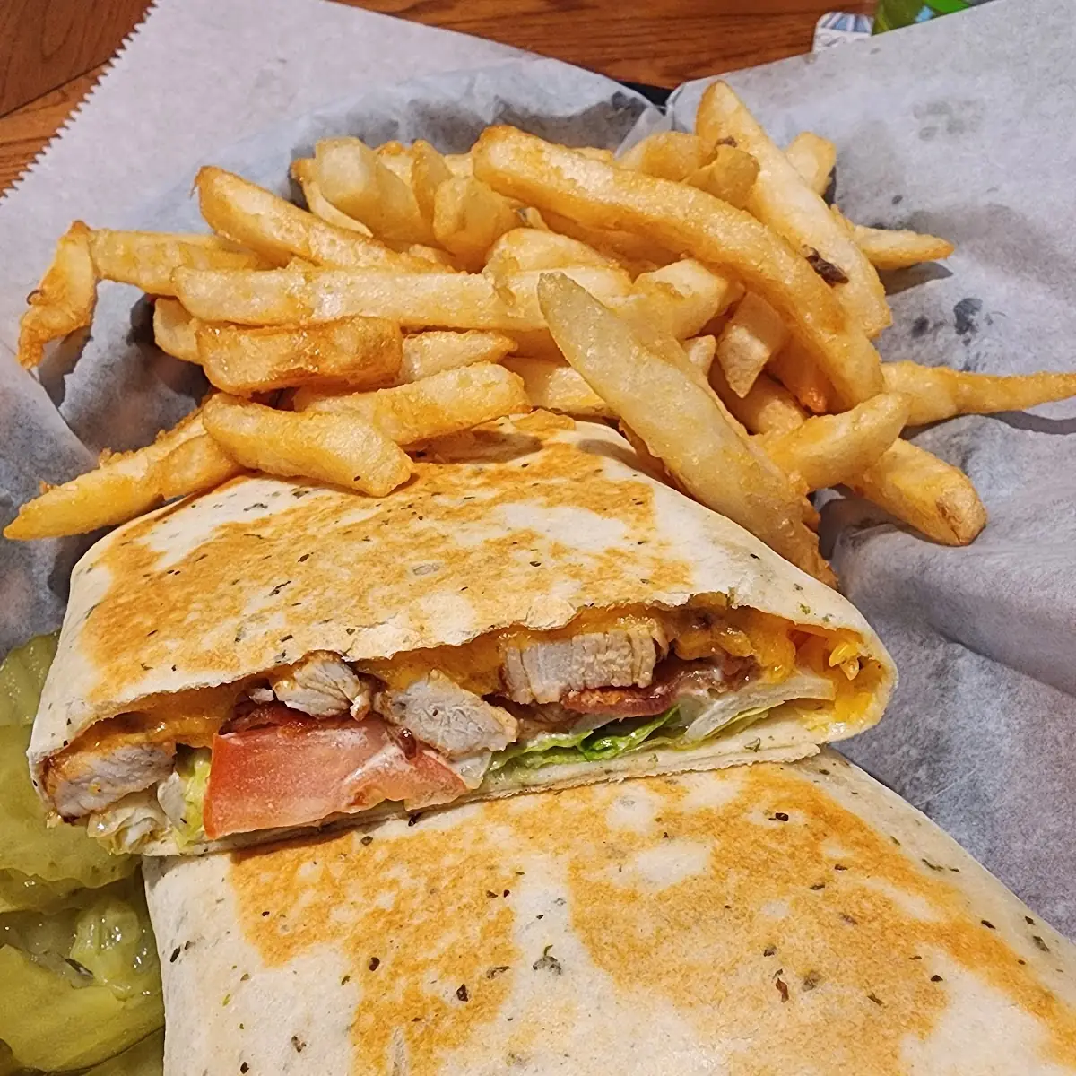 Chicken Bacon Ranch Wrap