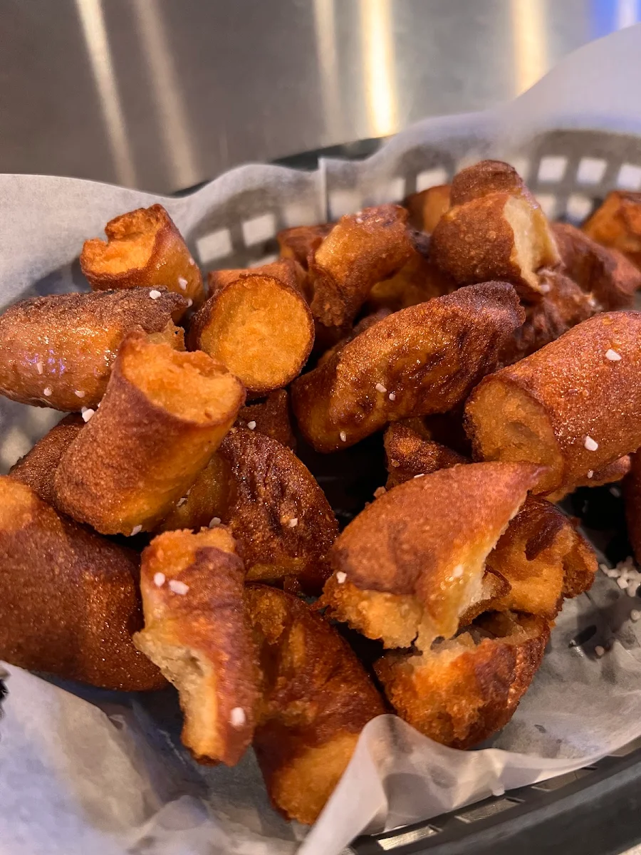 Fried Pretzel Bites