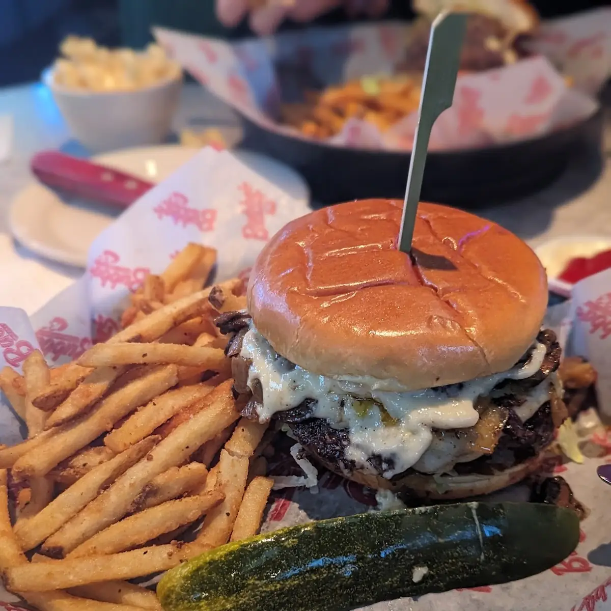 Guacamole Bacon Burger Combo