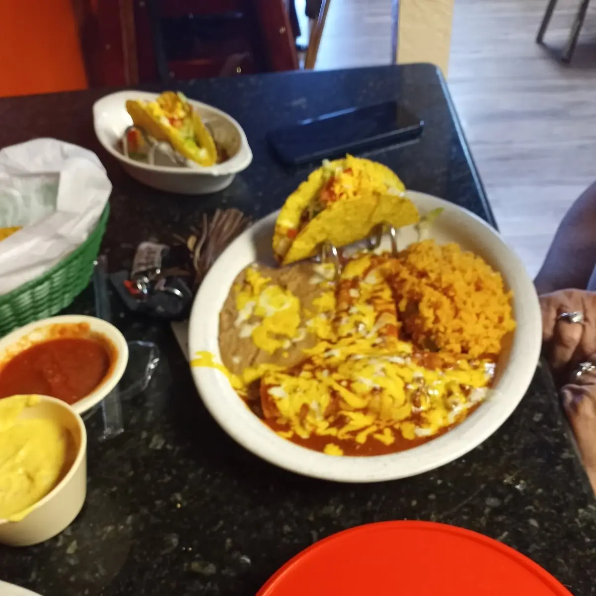 Sour Cream Enchiladas