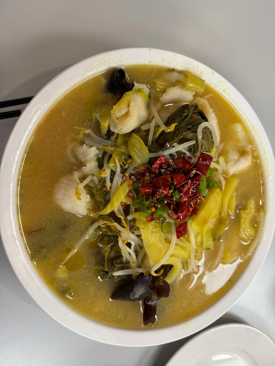 Grandmas Golden Sour Soup Fish