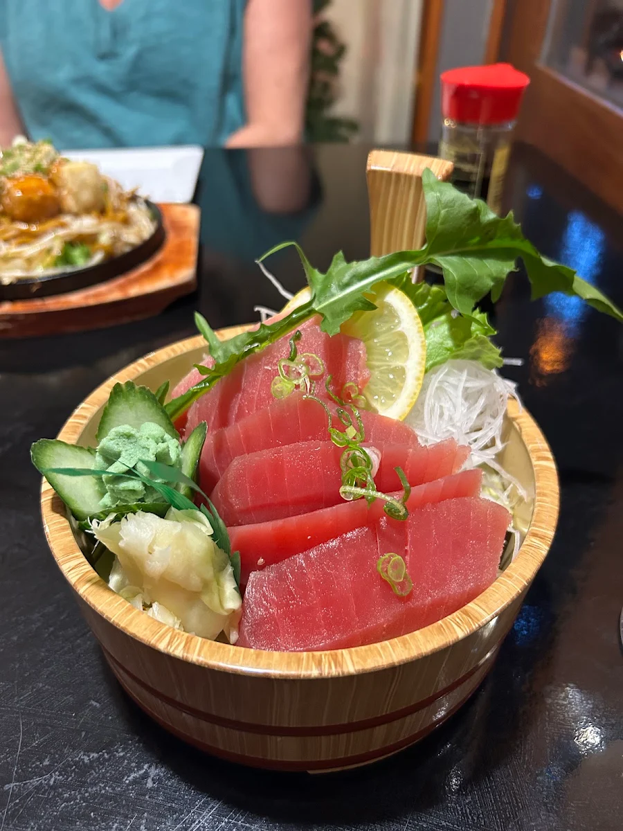 Ahi Tuna Sashimi, Sushi Wara