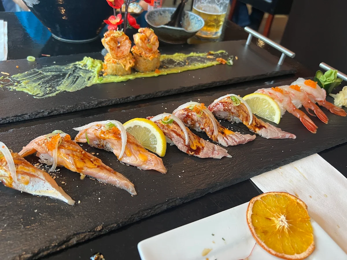 Alberta AA Beef Aburi Nigiri, Sushi Wara