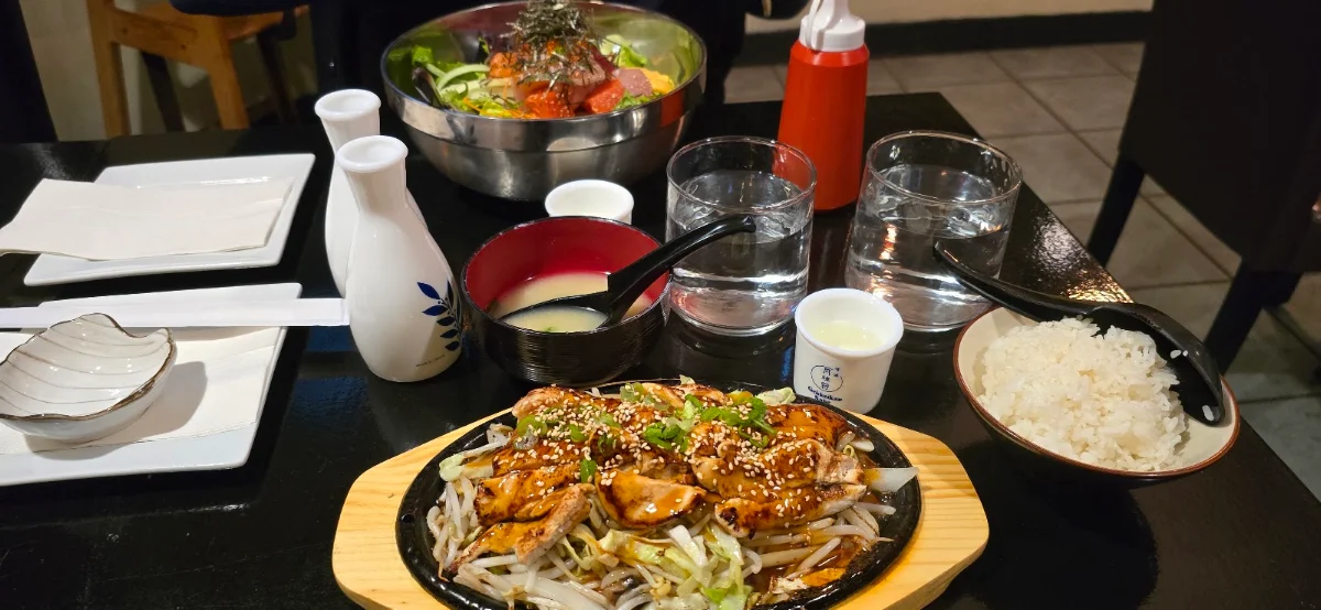 Teriacki Chicken, Sushi Wara