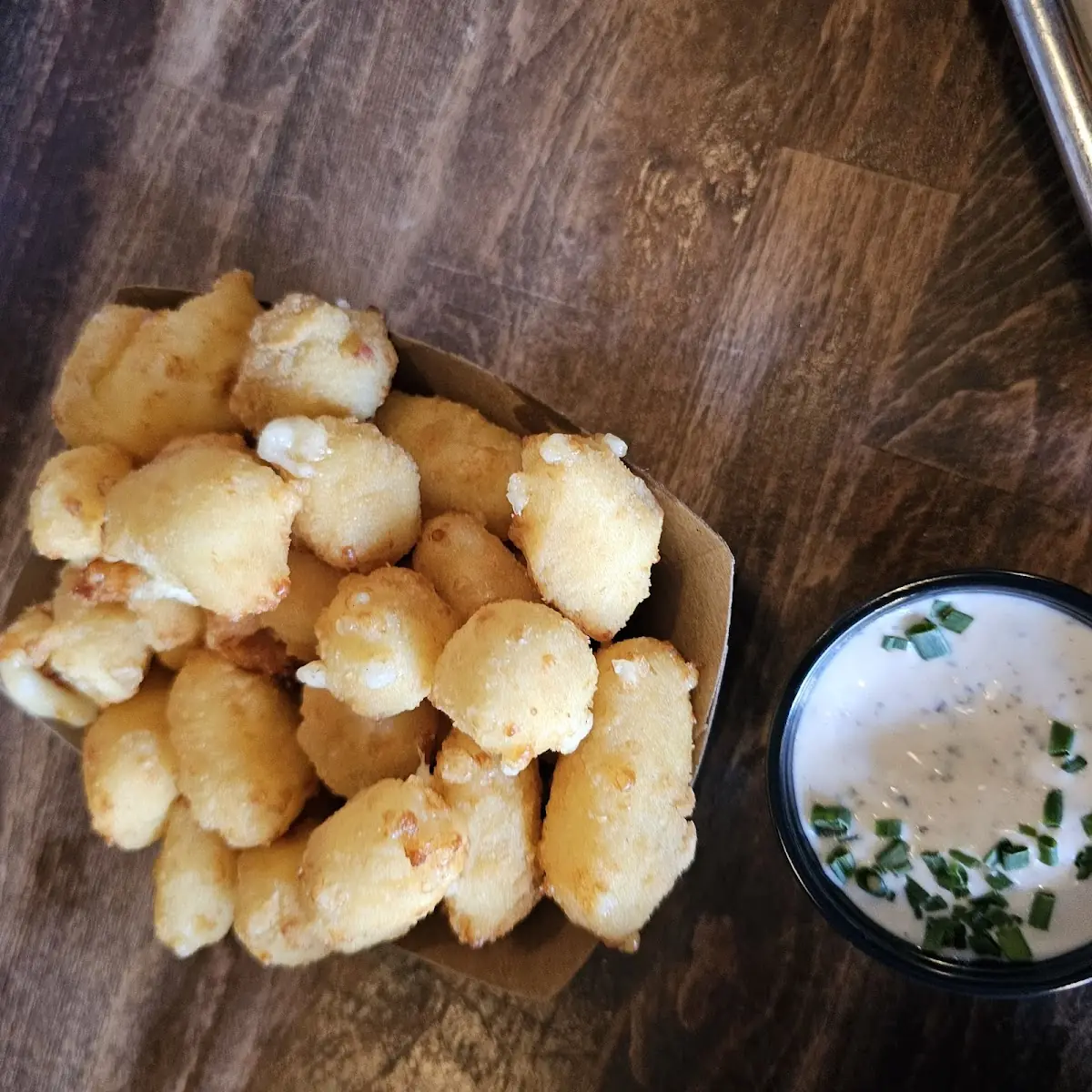Cheese Curds with Baconstein Aioli or Buttermilk Ranch