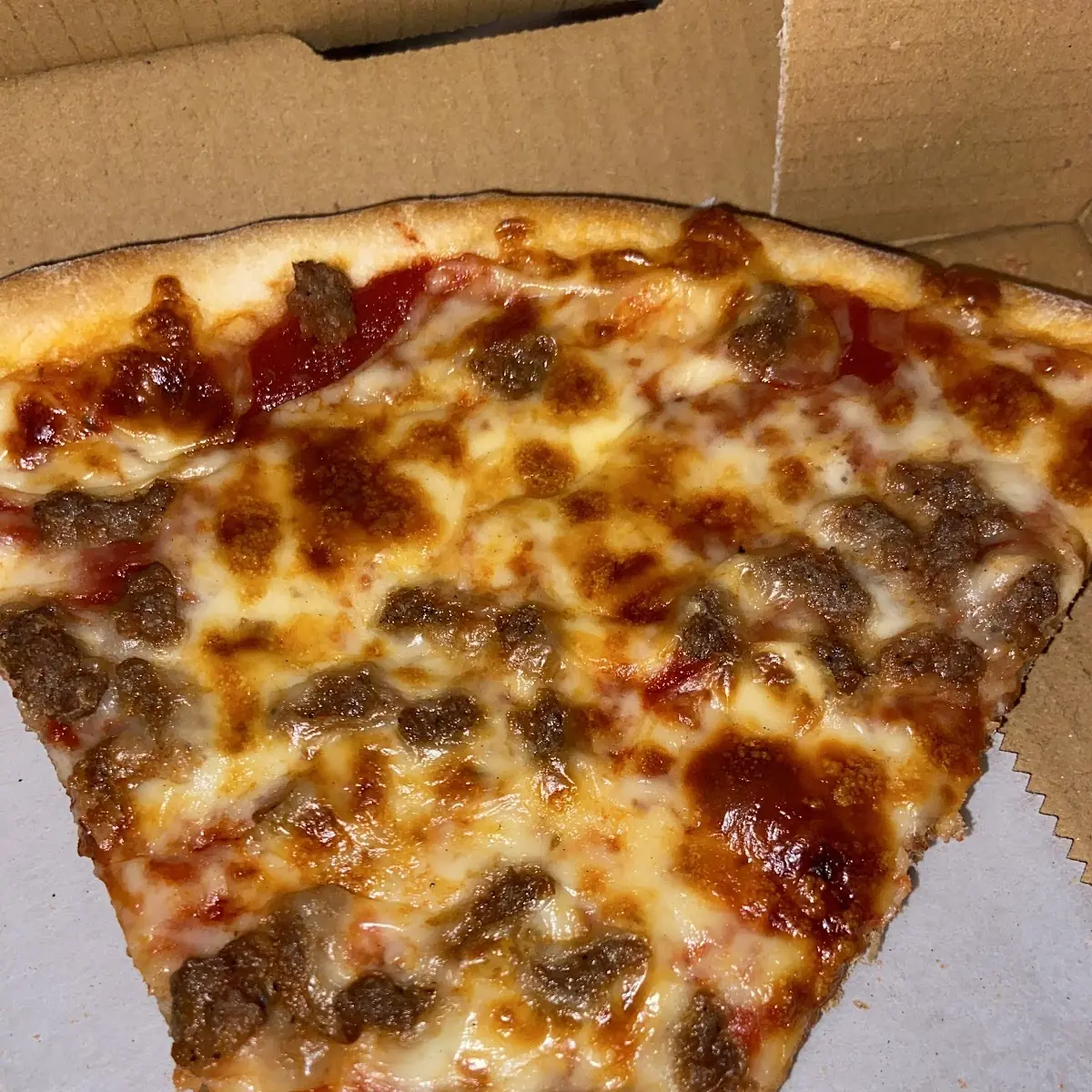 Pepperoni and Sausage Pizza