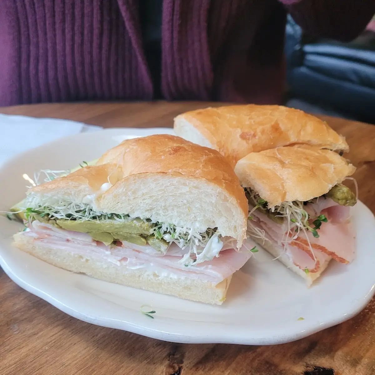 Turkey and Pickled Asparagus Roll