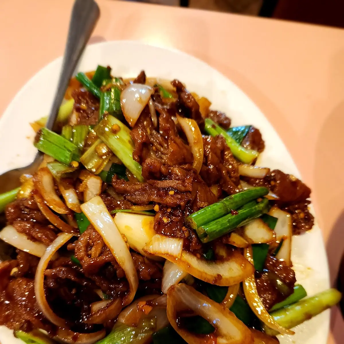 Beef Chow Fun w Black Bean Sauce