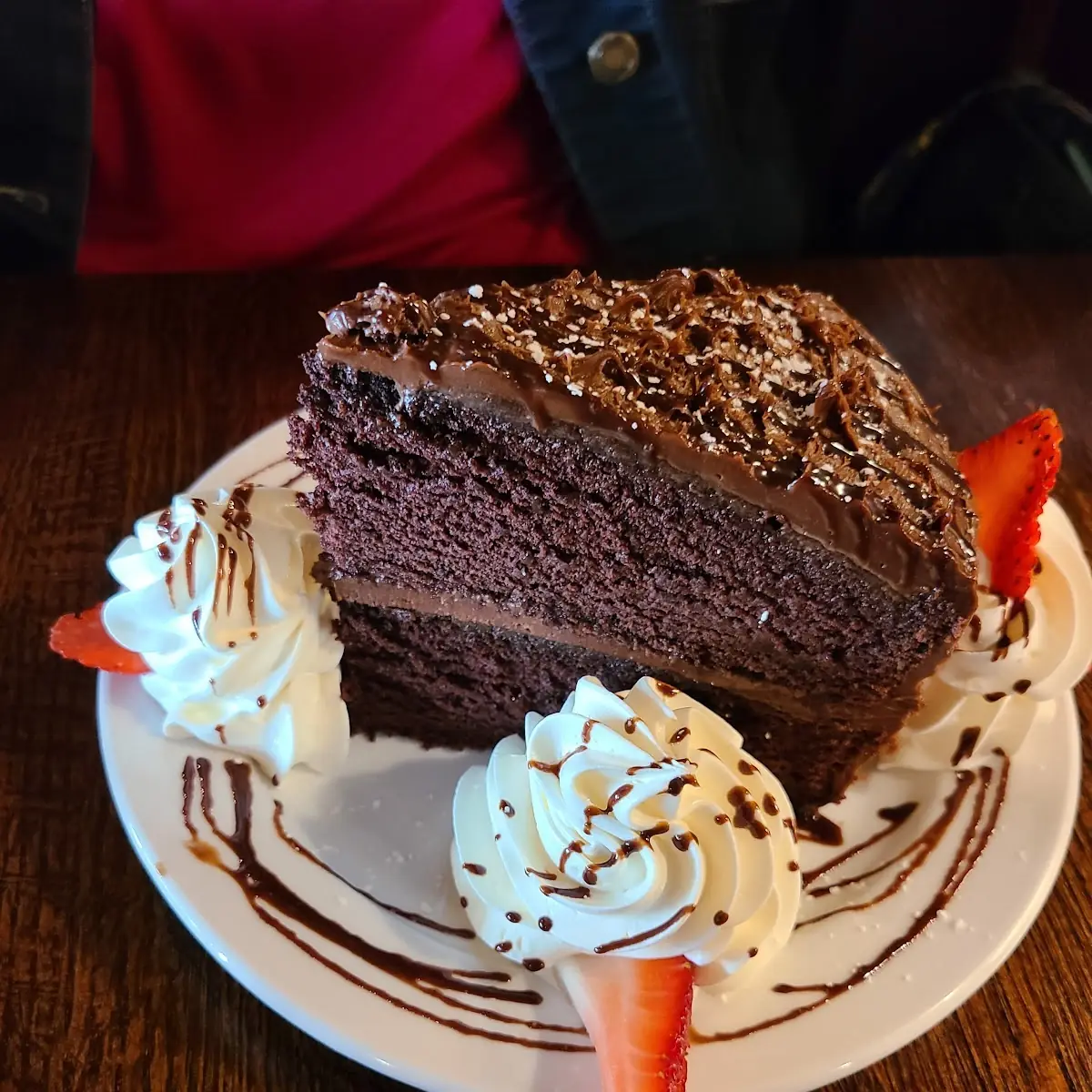 Devil's Double Dark Chocolate Cake