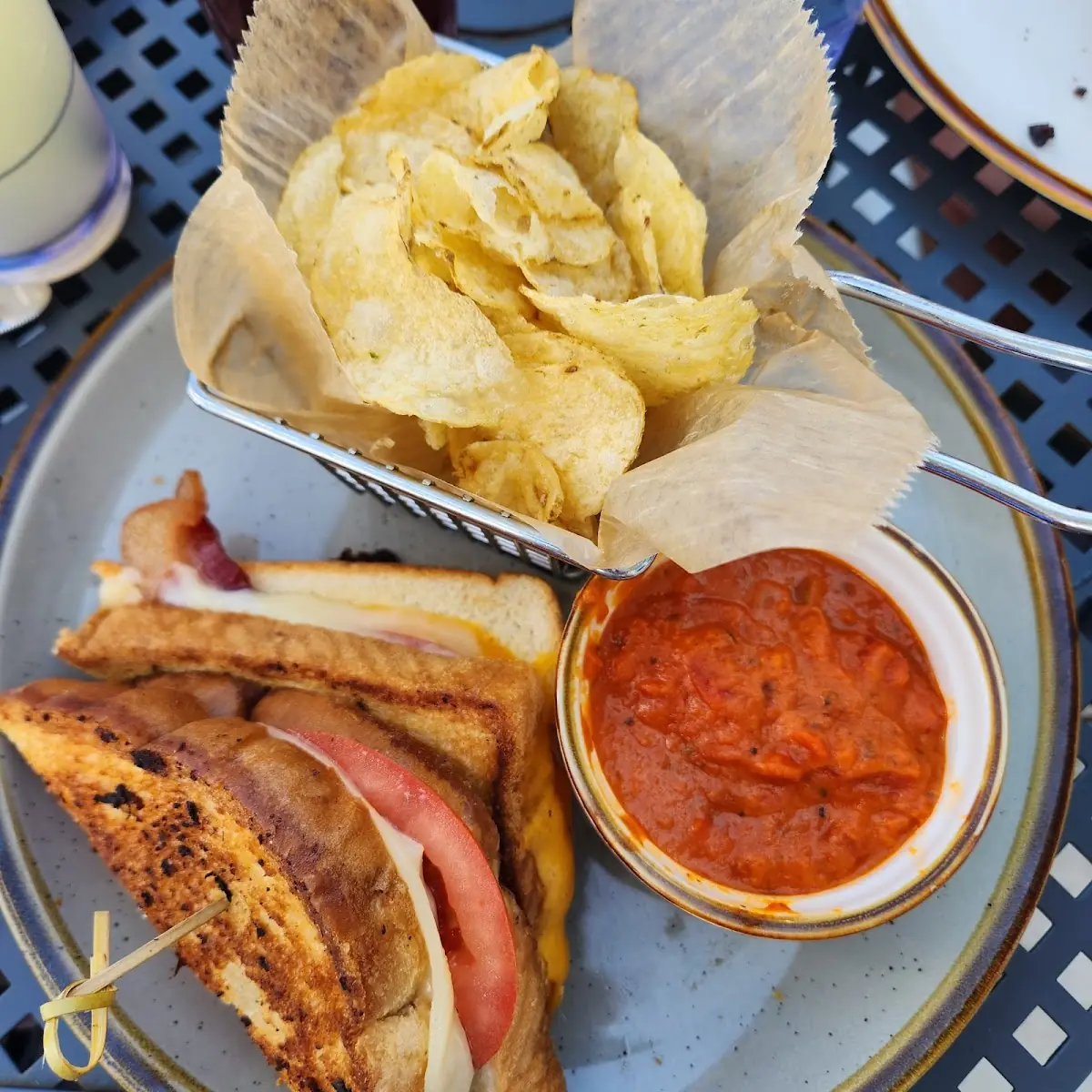 Grilled Cheese with Bacon