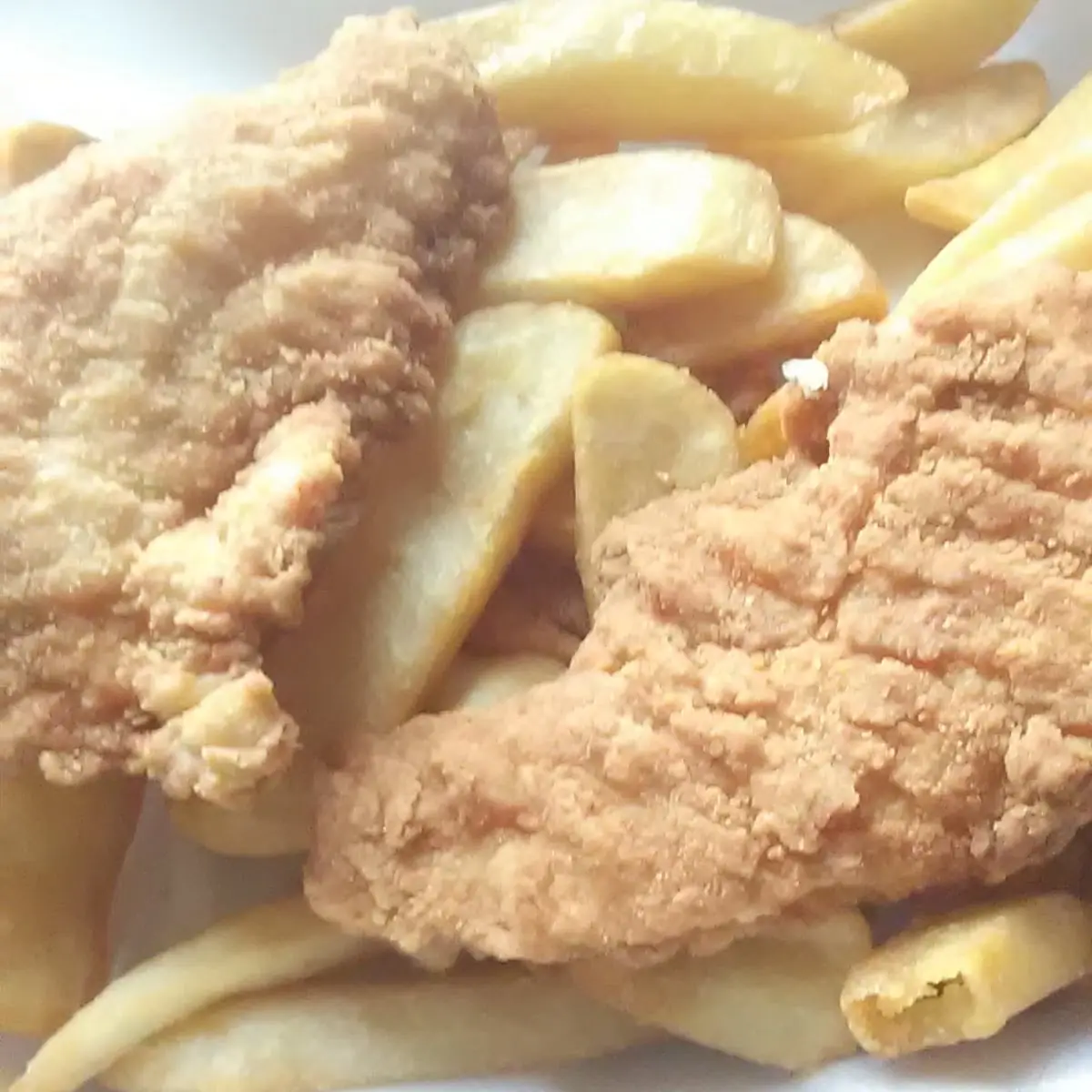 Fish and Chips Order Lunch
