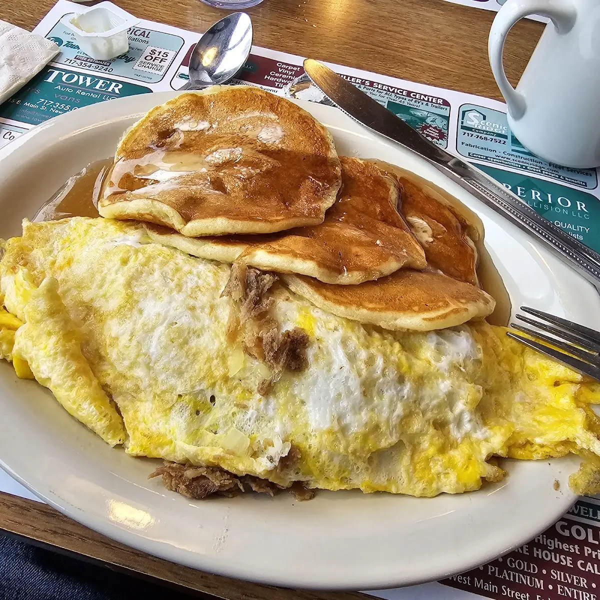 Philly Cheese Steak Omelette