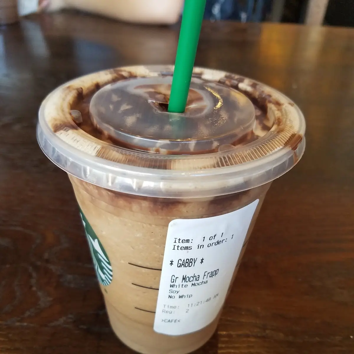 Tuxedo Mocha Frappe